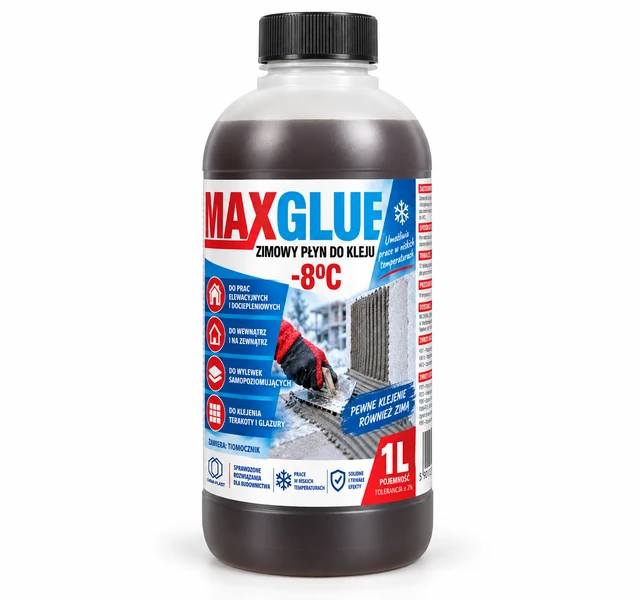 MAXGLUE Zimowy płyn do kleju 1 l