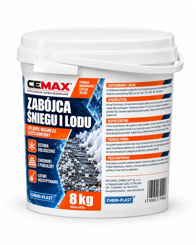 Zabójca śniegu i lodu 8 kg