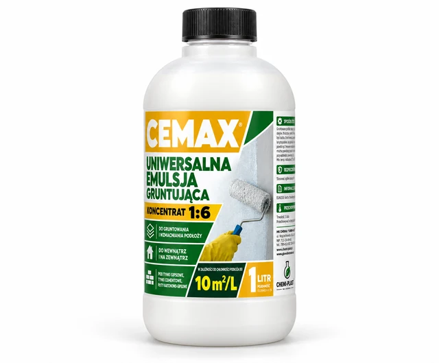 CEMAX Grunt Uniwersalny KONCENTRAT 1:6 1L