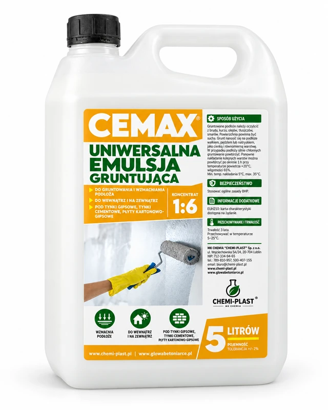 CEMAX Grunt Uniwersalny KONCENTRAT 1:6 5L