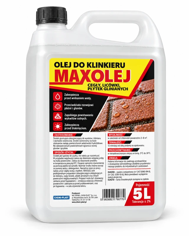 MAXOLEJ Olej do klinkieru 5 l