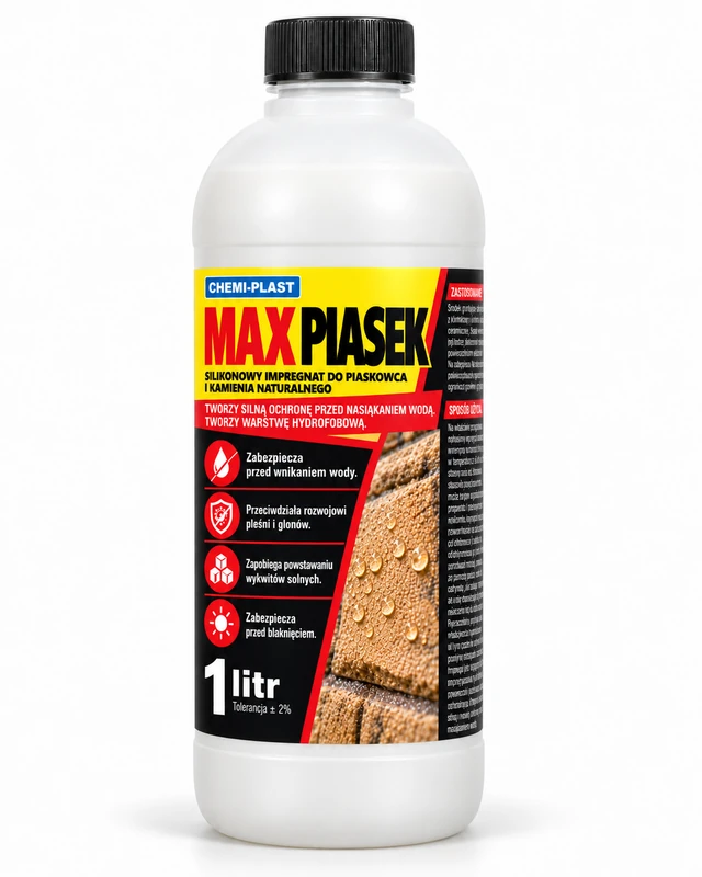CEMAX Silikonowy impregnat do piaskowca i kamienia naturalnego [MAXPiasek] 1L