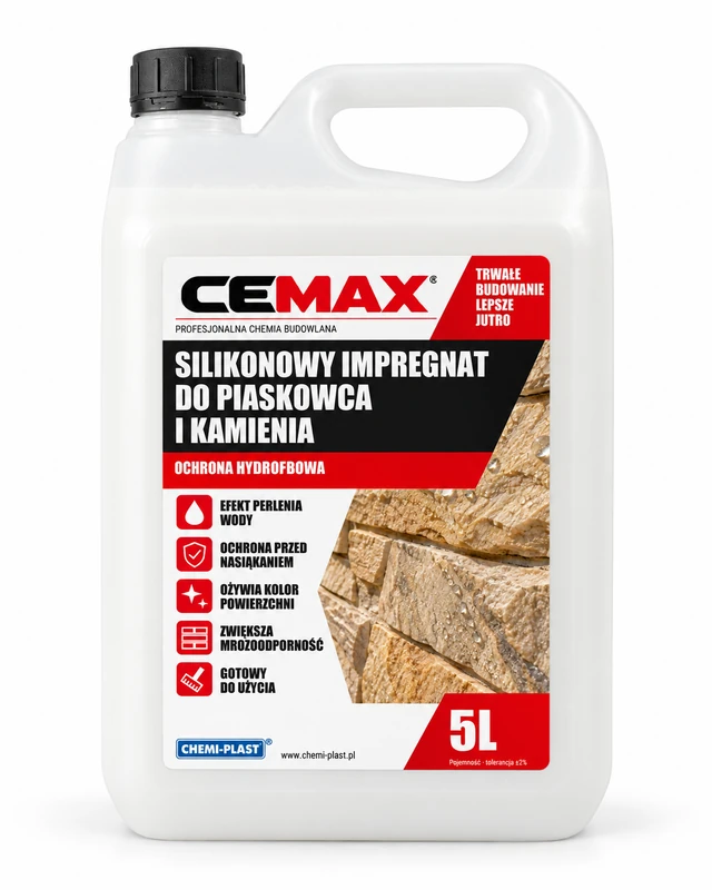 CEMAX Silikonowy impregnat do piaskowca i kamienia naturalnego 5L