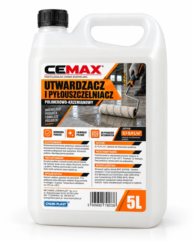 CEMAX Utwardzacz pyłouszczelniacz 5 l