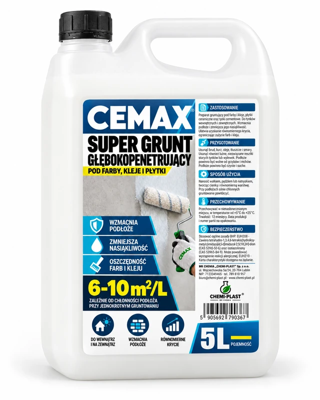 SUPER GRUNT Głęboko penetrujący 5 l