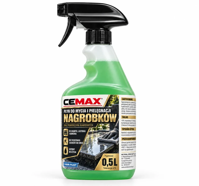 CEMAX Płyn do mycia i pielęgnacji nagrobków 0,5 l