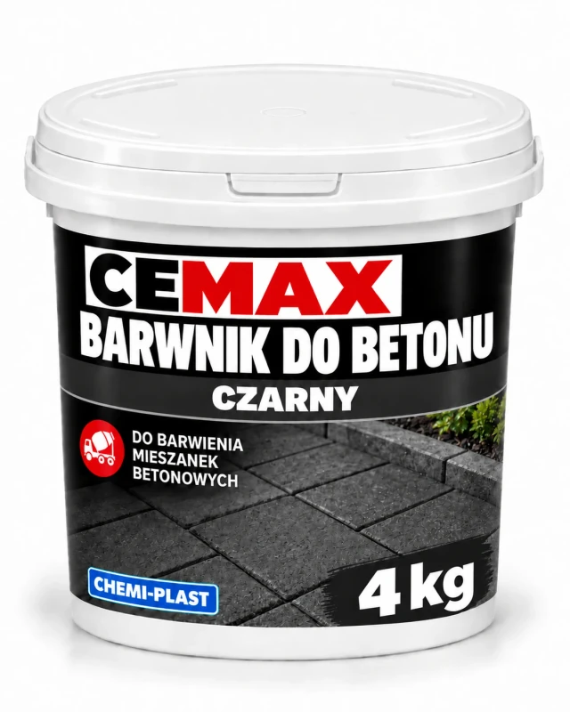 CEMAX Barwnik do betonu 4 kg [Czarny]