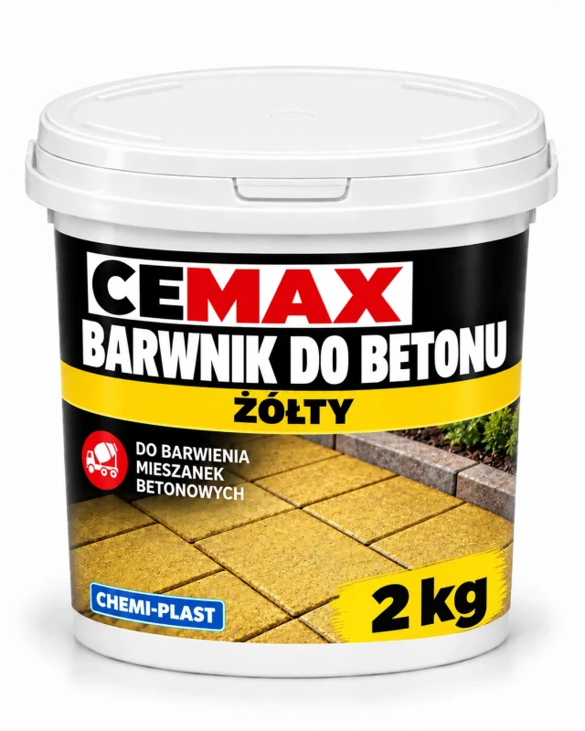 CEMAX Barwnik do betonu 2 kg [Żółty]