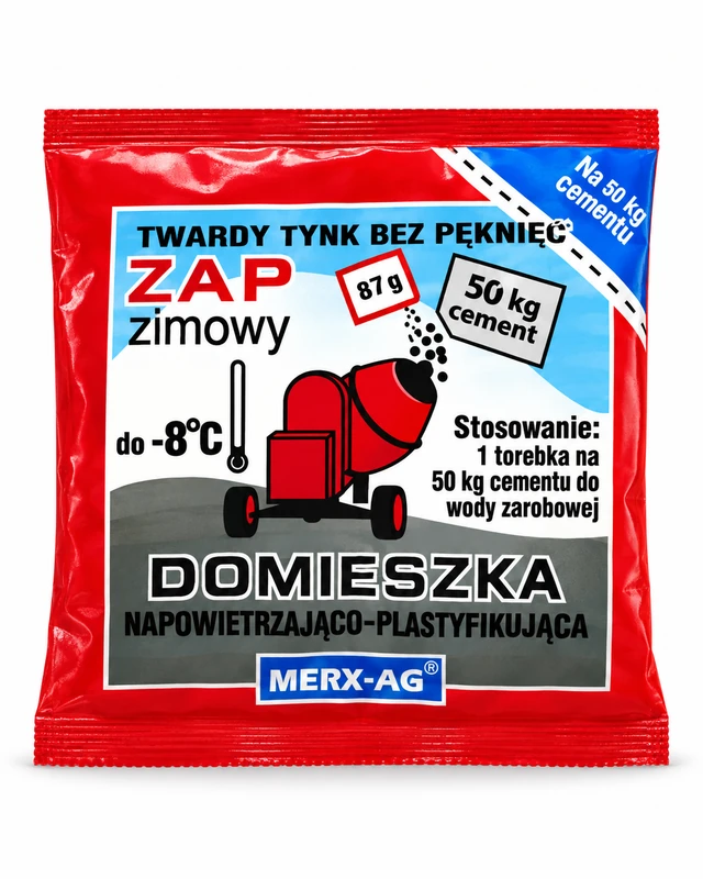 Saszetka do zapraw murarskich ZIMOWA 0,87g