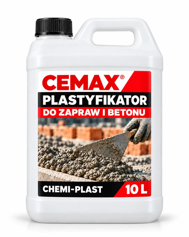Plastyfikator do zapraw i betonu 10 l