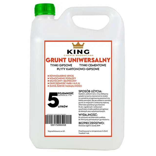 KING Grunt Uniwersalny 5L (4szt)