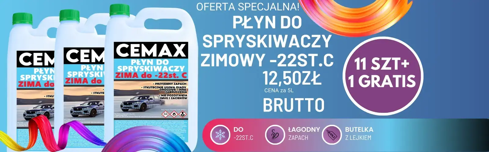 Promocja produktów zimowych